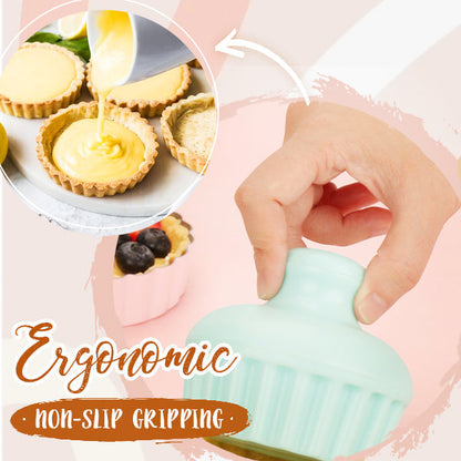 Bottom Removable Pastry Tamper & Mold Set